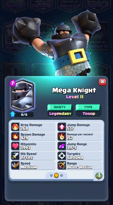 clash royale mega knight counter|clash royale mega knight card.